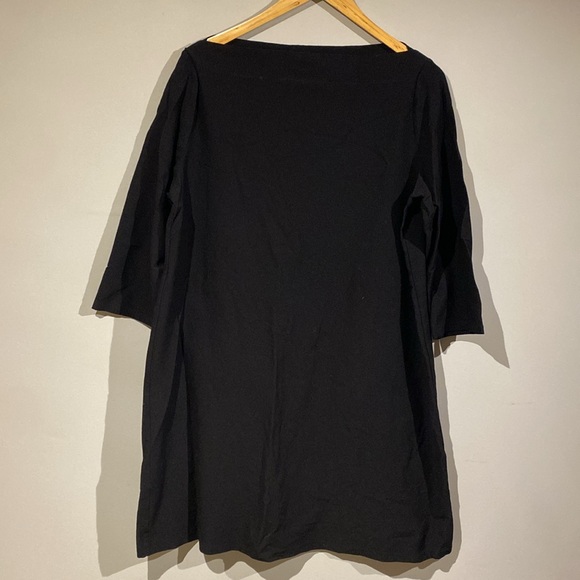 Eileen Fisher Stretch Crepe Shift Dress - Picture 5 of 8